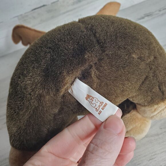 Vintage Moose Plush North America Native Stuffed Animal ASI 62960 VERY NICE! - Picture 6 of 8